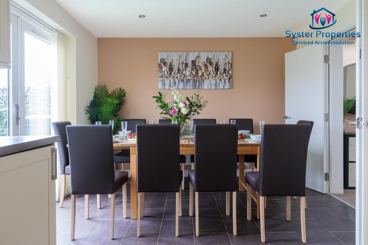 Syster Properties Serviced Accommodation Leicester 5 Bedroom House Glen View Ngoại thất bức ảnh