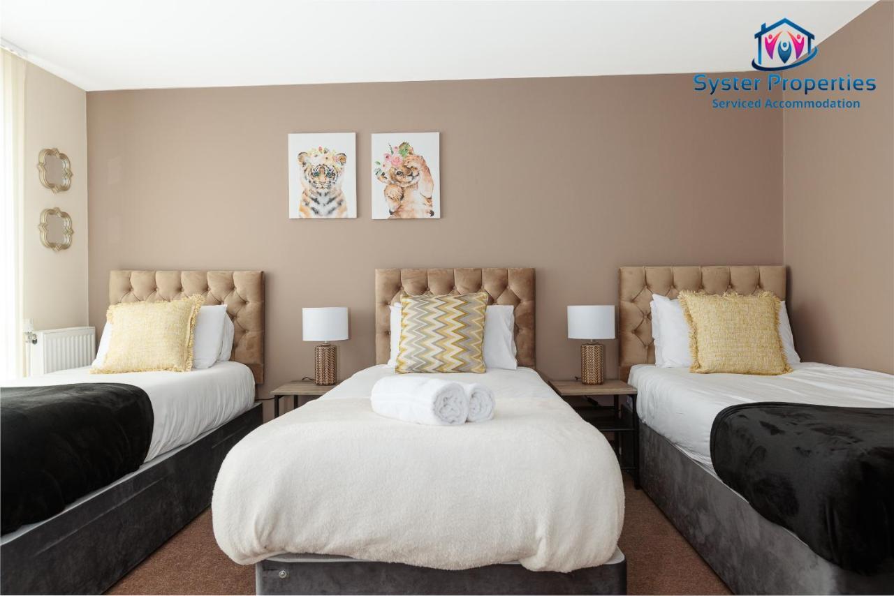 Syster Properties Serviced Accommodation Leicester 5 Bedroom House Glen View Ngoại thất bức ảnh