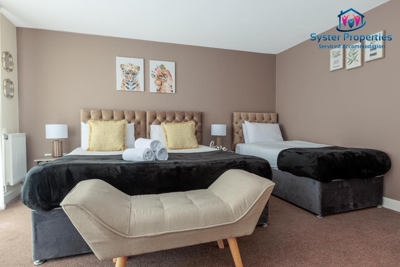 Syster Properties Serviced Accommodation Leicester 5 Bedroom House Glen View Ngoại thất bức ảnh
