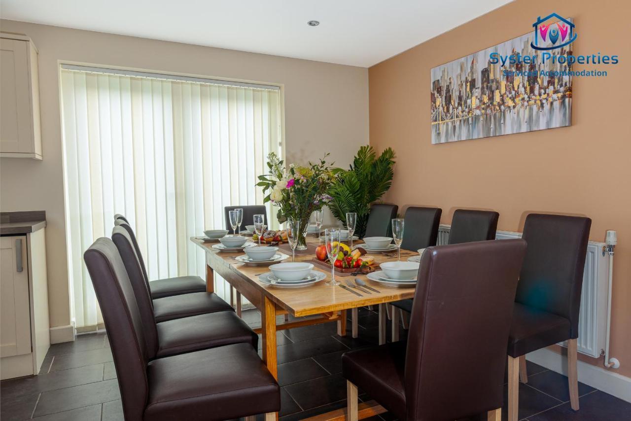 Syster Properties Serviced Accommodation Leicester 5 Bedroom House Glen View Ngoại thất bức ảnh